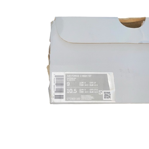 nike air force 1 high ‘07 shoes white high top sneakers - Picture 11 of 11